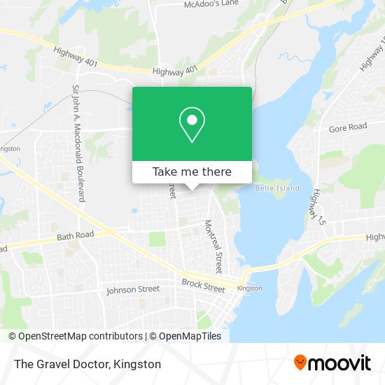 The Gravel Doctor map