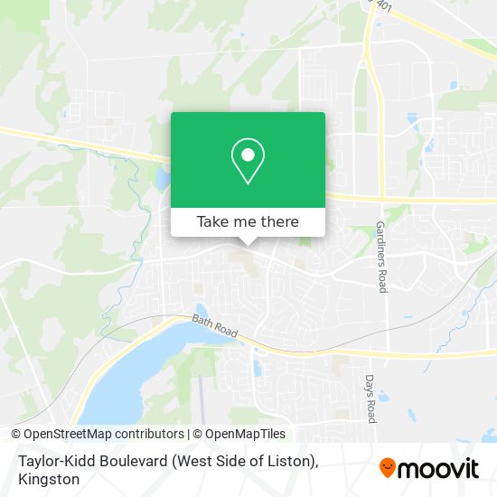 Taylor-Kidd Boulevard (West Side of Liston) map