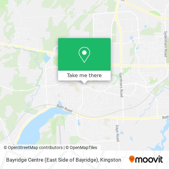 Bayridge Centre (East Side of Bayridge) map