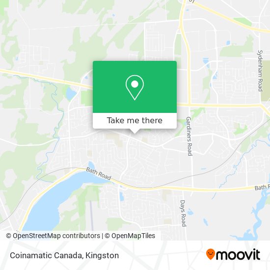 Coinamatic Canada map