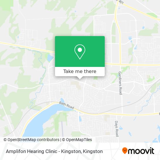 Amplifon Hearing Clinic - Kingston plan