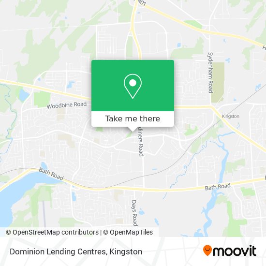 Dominion Lending Centres map