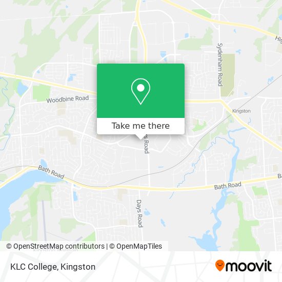 KLC College map