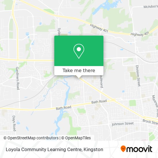 Loyola Community Learning Centre map