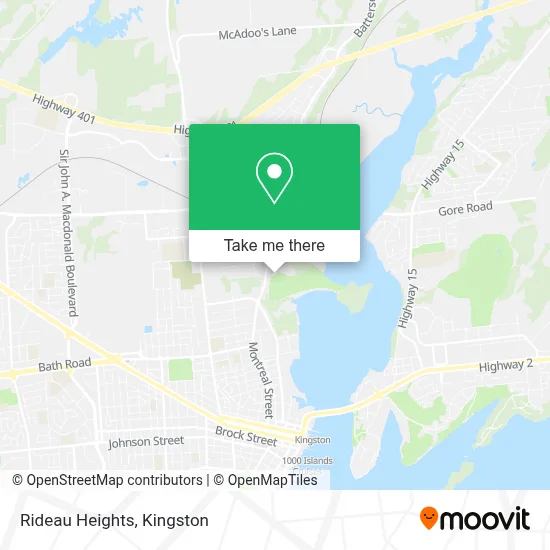Rideau Heights map