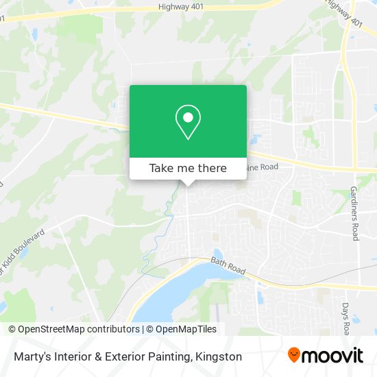 Marty's Interior & Exterior Painting map
