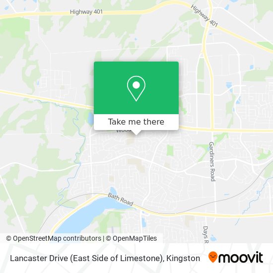 Lancaster Drive (East Side of Limestone) map