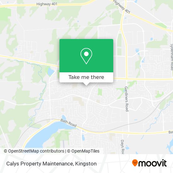 Calys Property Maintenance map