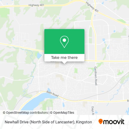 Newhall Drive (North Side of Lancaster) map