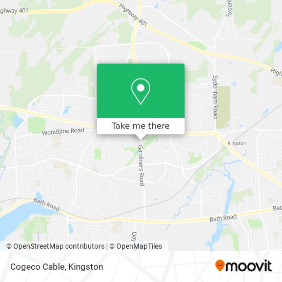 Cogeco Cable map