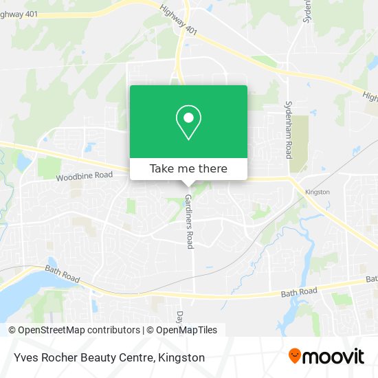 Yves Rocher Beauty Centre plan