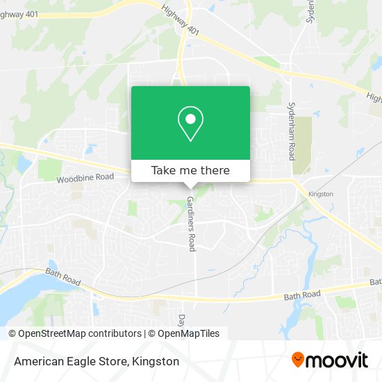 American Eagle Store map