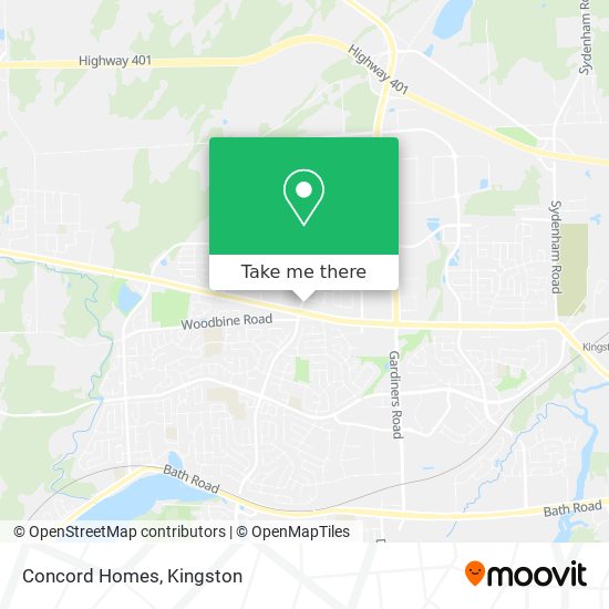 Concord Homes map