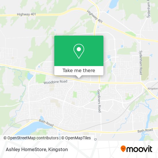 Ashley HomeStore map