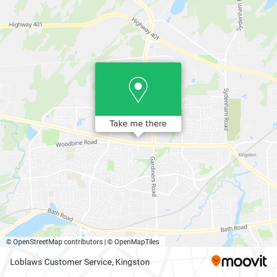 Loblaws Customer Service map