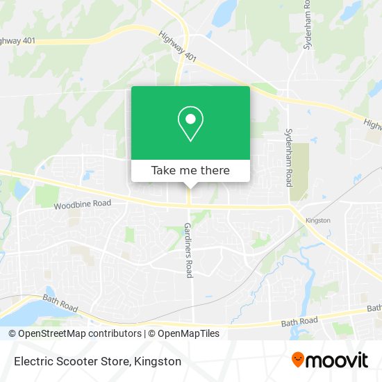 Electric Scooter Store plan