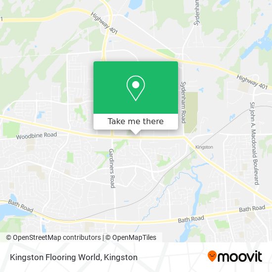 Kingston Flooring World map