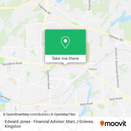 Edward Jones - Financial Advisor: Marc J Grieves map