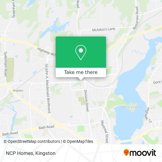 NCP Homes map