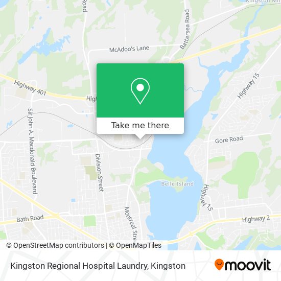 Kingston Regional Hospital Laundry plan