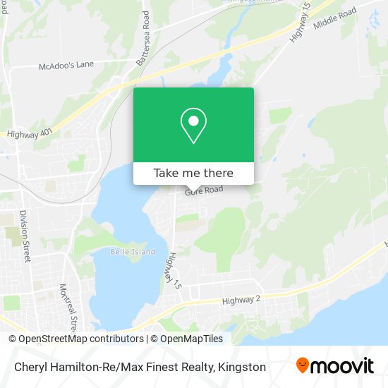 Cheryl Hamilton-Re / Max Finest Realty map