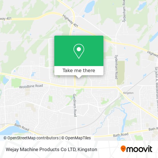 Wejay Machine Products Co LTD map