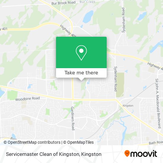 Servicemaster Clean of Kingston plan