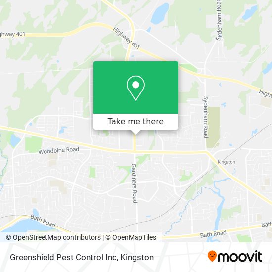 Greenshield Pest Control Inc map