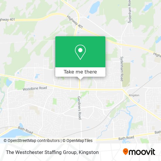 The Westchester Staffing Group map