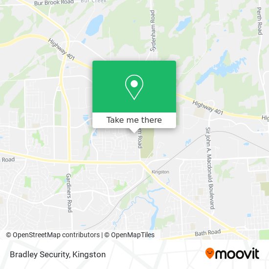 Bradley Security map