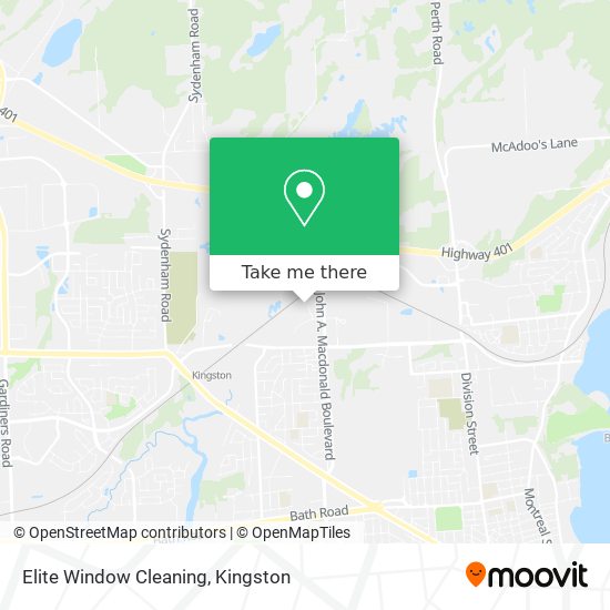 Elite Window Cleaning map