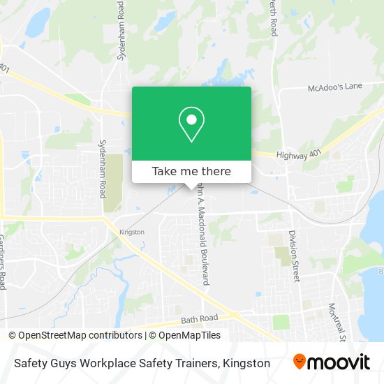 Safety Guys Workplace Safety Trainers map
