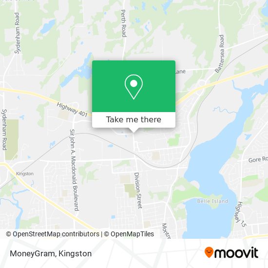 MoneyGram map