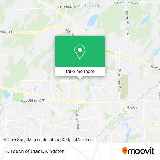 A Touch of Class map