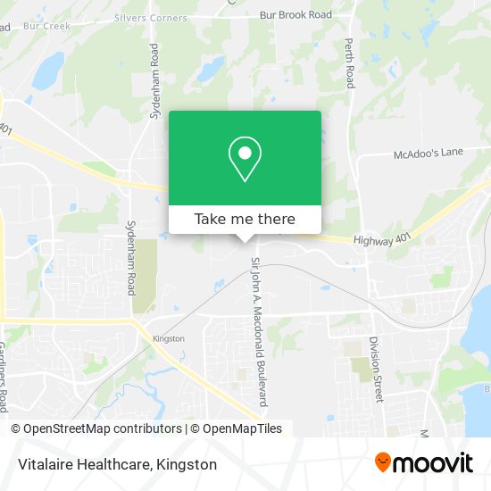 Vitalaire Healthcare map