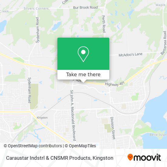 Caraustar Indstrl & CNSMR Products map