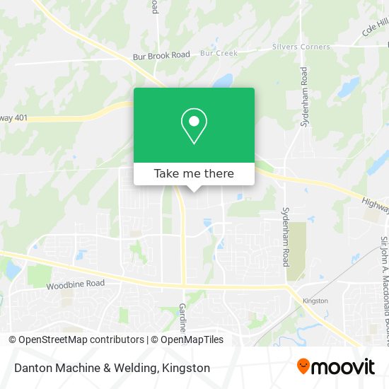 Danton Machine & Welding map