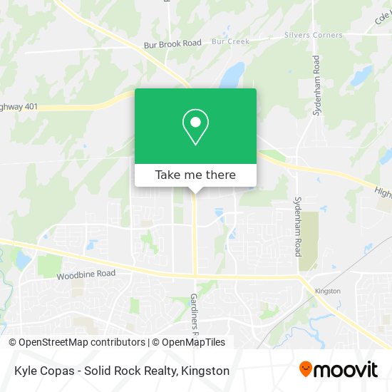 Kyle Copas - Solid Rock Realty map