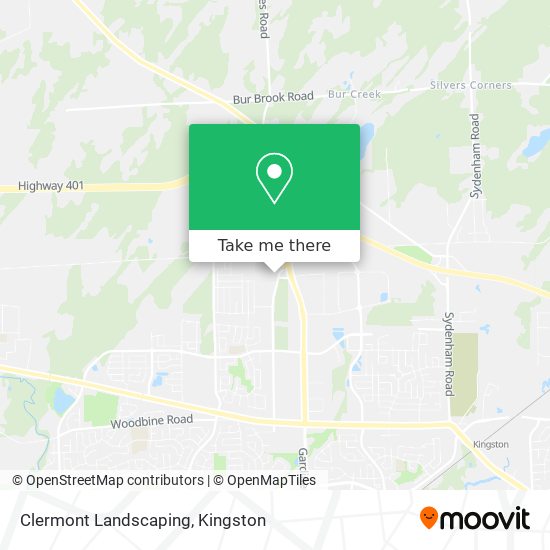Clermont Landscaping map