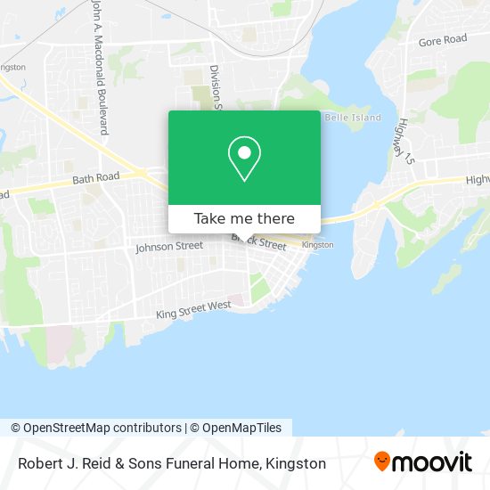 Robert J. Reid & Sons Funeral Home map