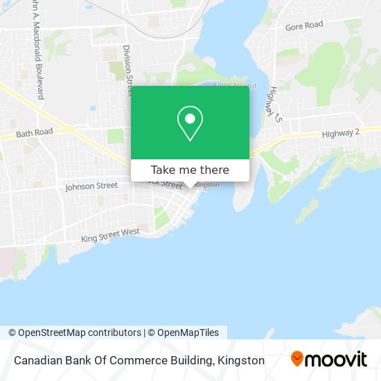 Canadian Bank Of Commerce Building map