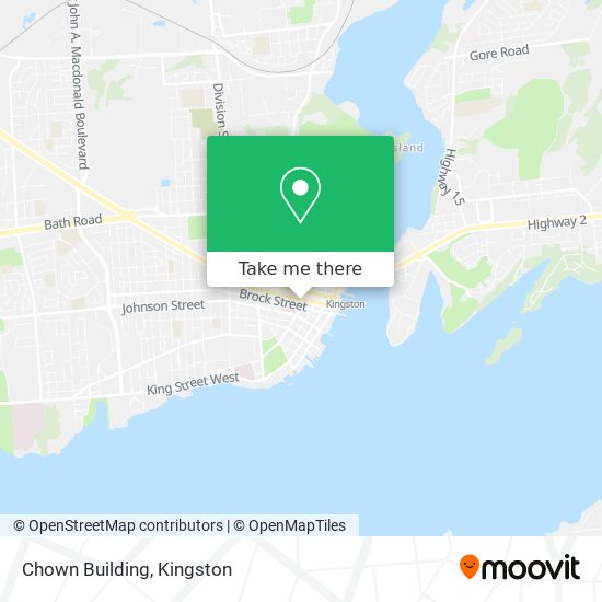 Chown Building map