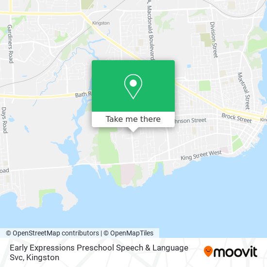 Early Expressions Preschool Speech & Language Svc map