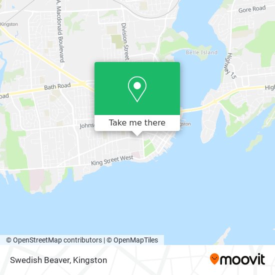 Swedish Beaver map