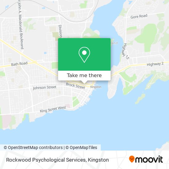 Rockwood Psychological Services map