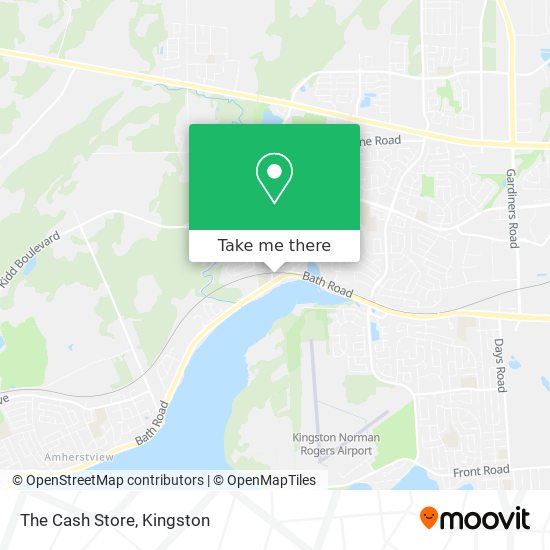 The Cash Store map