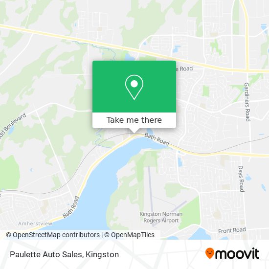 Paulette Auto Sales map