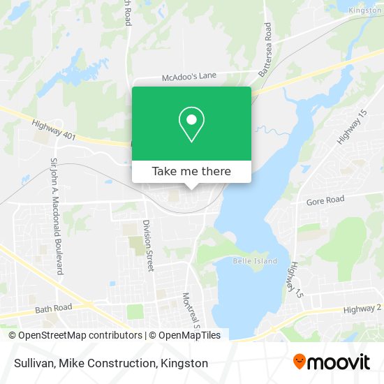 Sullivan, Mike Construction map