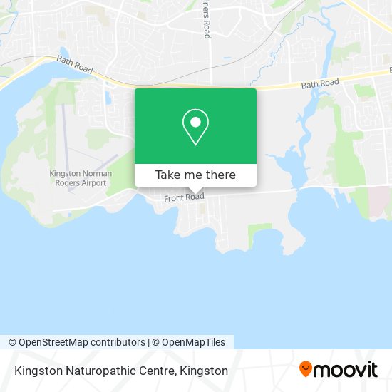 Kingston Naturopathic Centre map