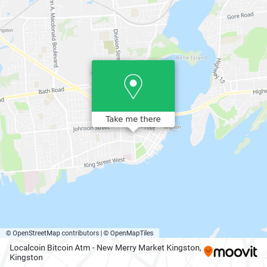 Localcoin Bitcoin Atm - New Merry Market Kingston plan